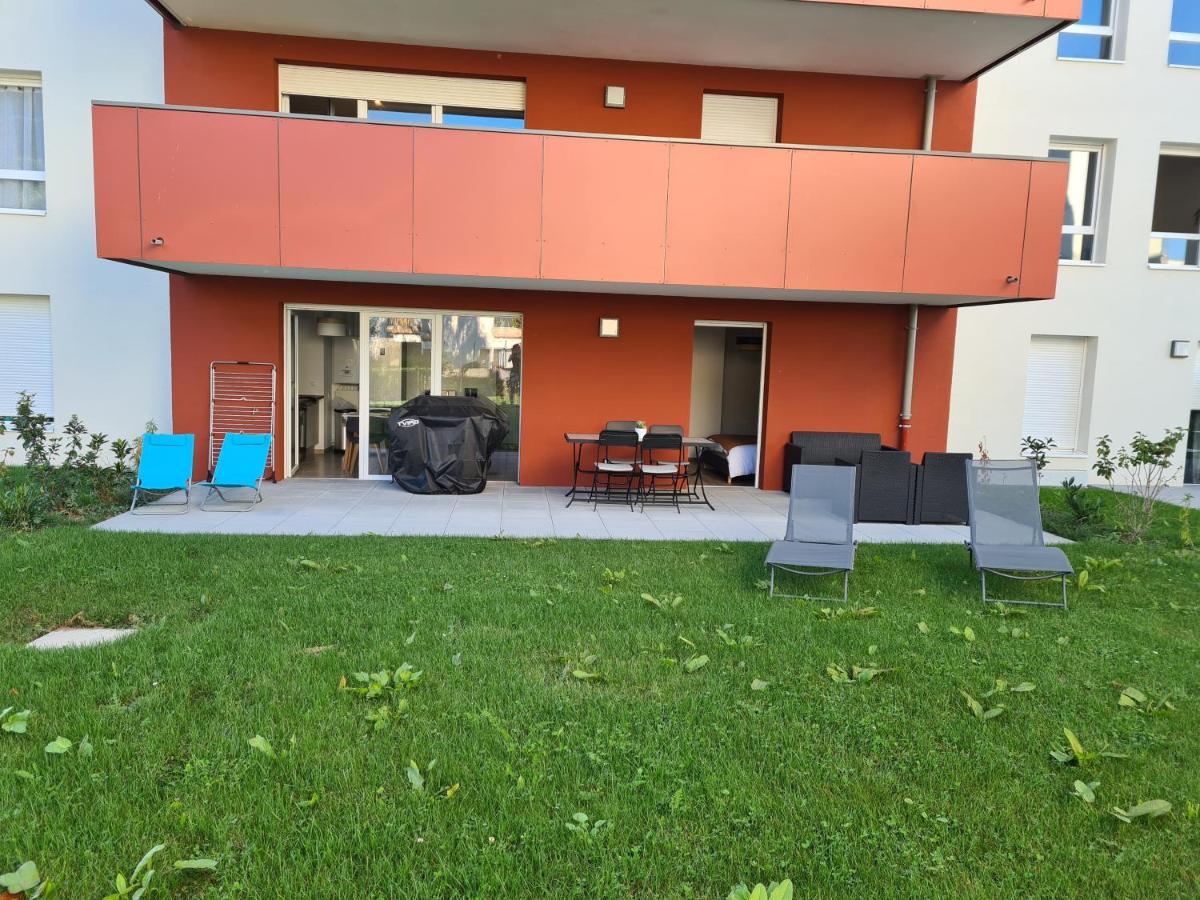 L'Instant Leman - T2 3 Etoiles A 5Min De Thonon Et Evian Avec Terrasse Et Jardin A 100M Du Lac Publier Buitenkant foto