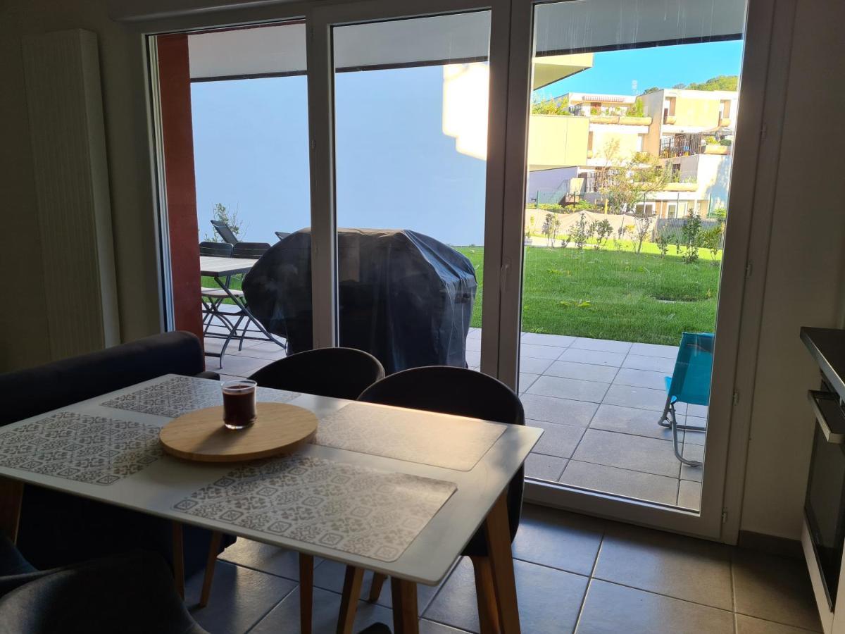 L'Instant Leman - T2 3 Etoiles A 5Min De Thonon Et Evian Avec Terrasse Et Jardin A 100M Du Lac Publier Buitenkant foto
